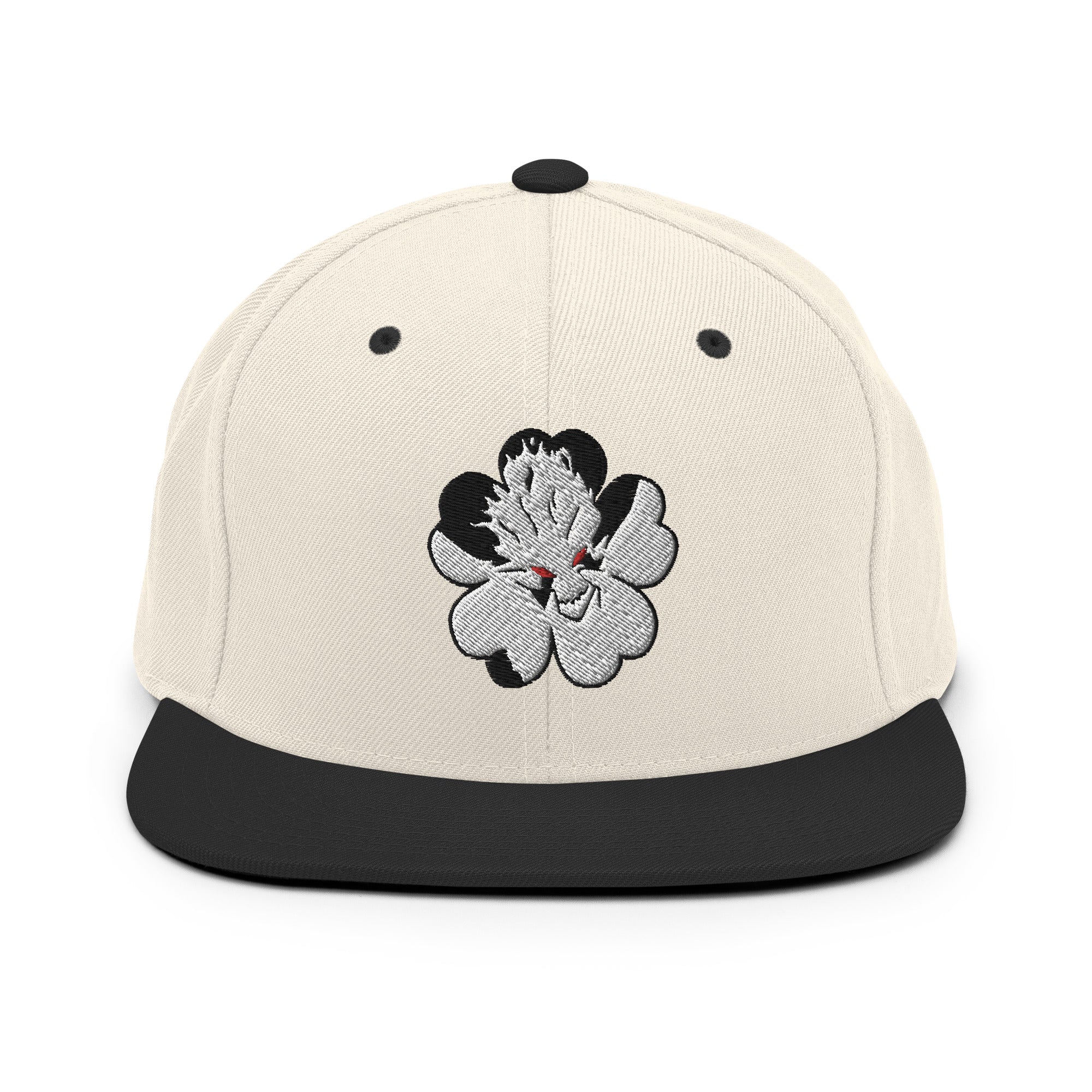 Structured Wool-Blend Snapback Hat