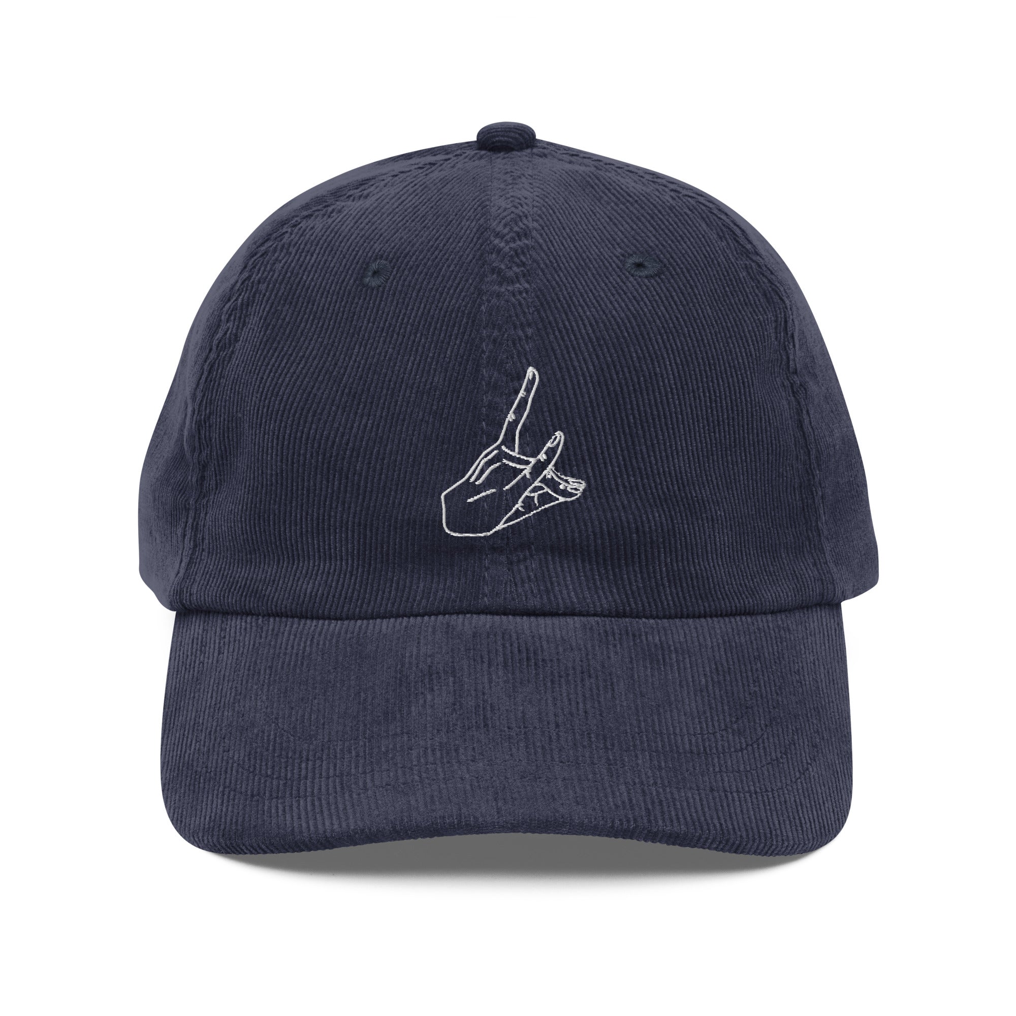 Unstructured Cotton Corduroy Cap