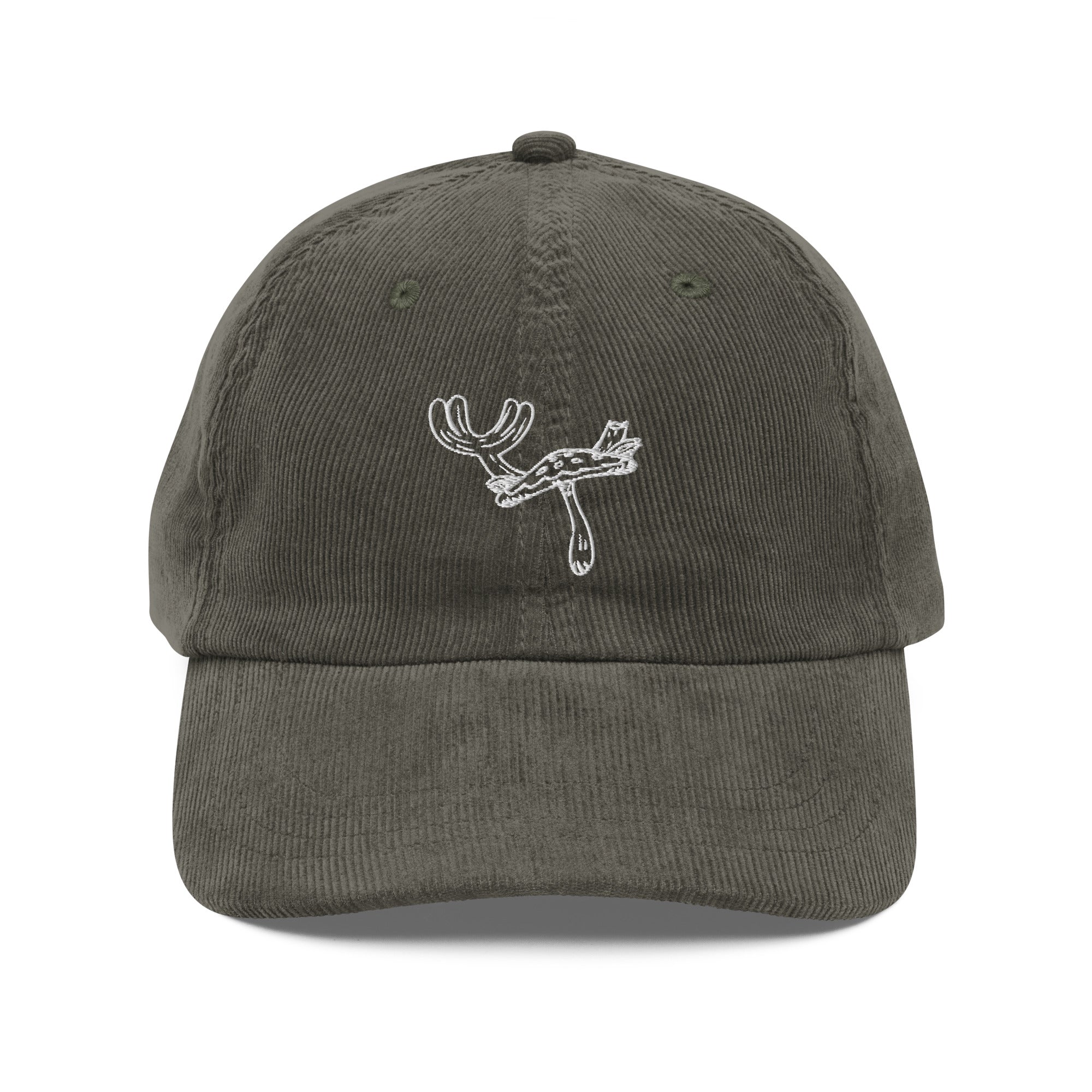 Unstructured Cotton Corduroy Cap